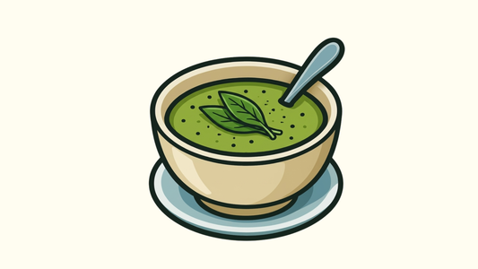 Bärlauch-Erbsen-Cremesuppe