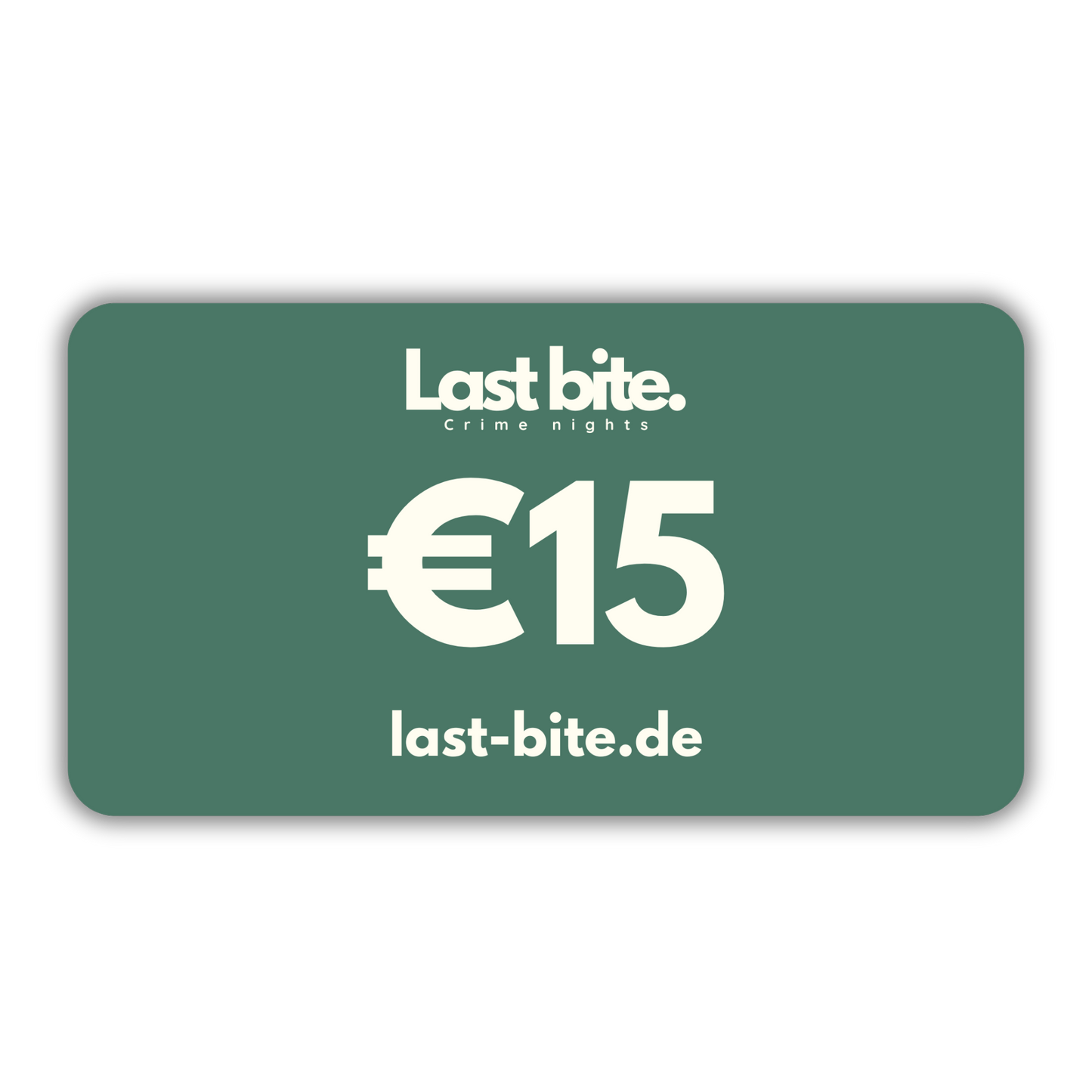 Krimidinner Geschenkgutschein 5€